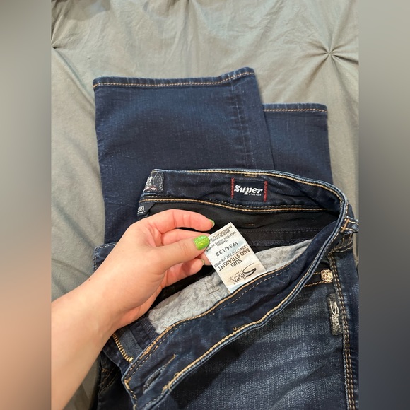 Silver jeans bootcut suki mid straight 34/32 - Picture 3 of 4